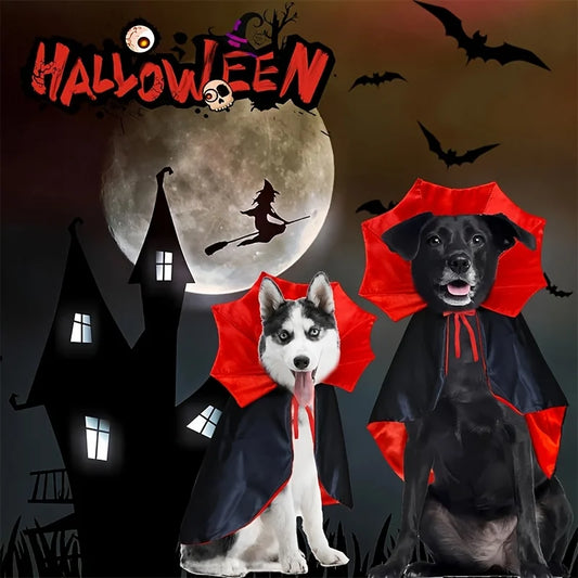 Capa de Vampiro para Mascotas