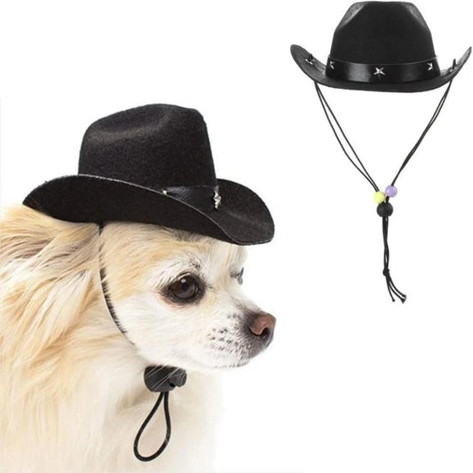 Disfraz de Vaquero para Perros – Sombrero y Pañuelo