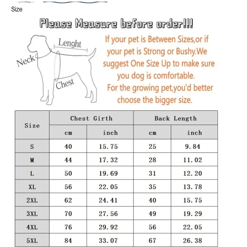 Abrigo de invierno tipo plumón para perros pequeños y medianos